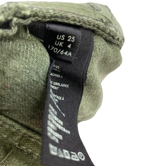 Free People x We The Free Sequoia Distressed Shorts SZ 25 - Picture 10 of 11